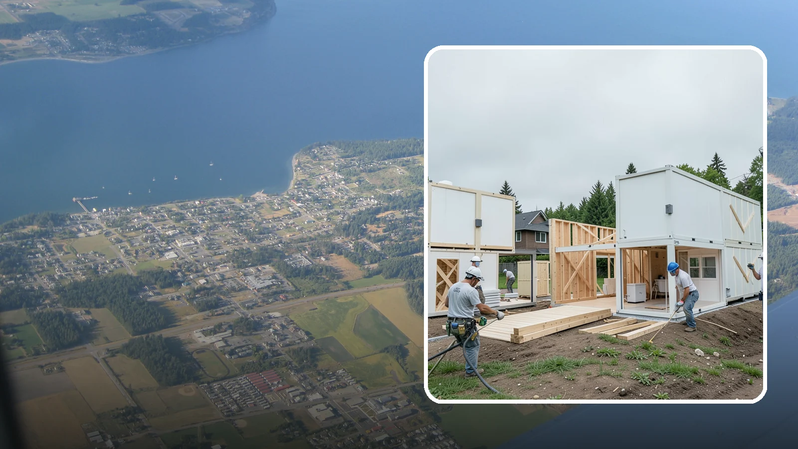 Tiny Home Construction in Coupeville, Island County, WA - Tiny home construction that delivers a compact, efficient, fully functional dwelling on your Western Washington property.