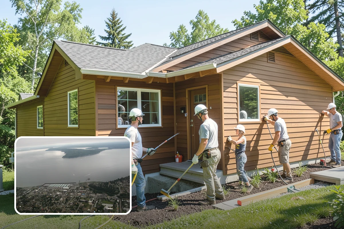 Tiny Home Construction in Des Moines, King County, WA - A complete home in a compact footprint
