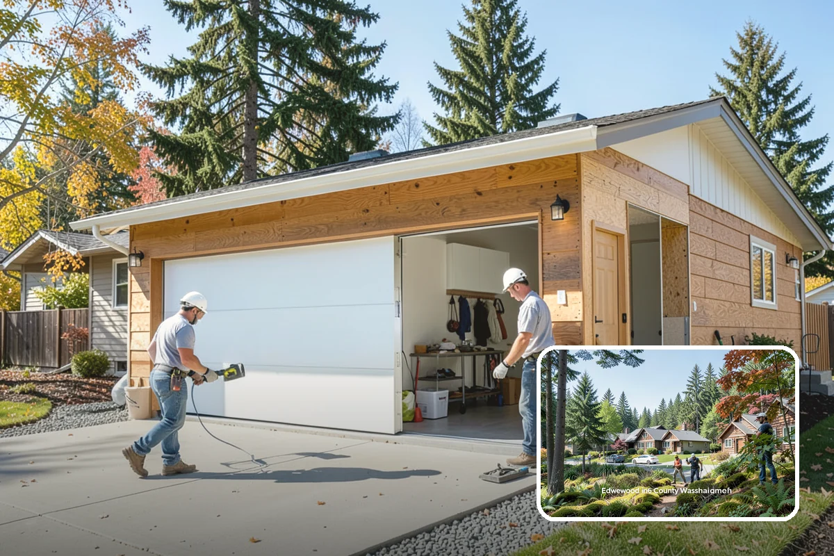 Tiny Home Construction in Edgewood, Pierce County, WA - A complete home in a compact footprint