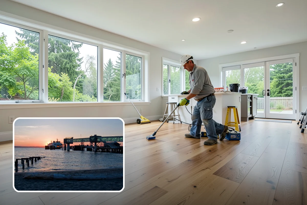 Tiny Home Construction in Edmonds, Snohomish County, WA - A complete home in a compact footprint
