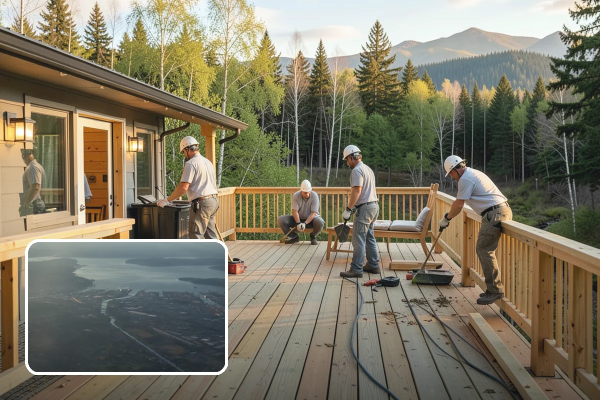 Tiny Home Construction in Fife, Pierce County, WA - A complete home in a compact footprint