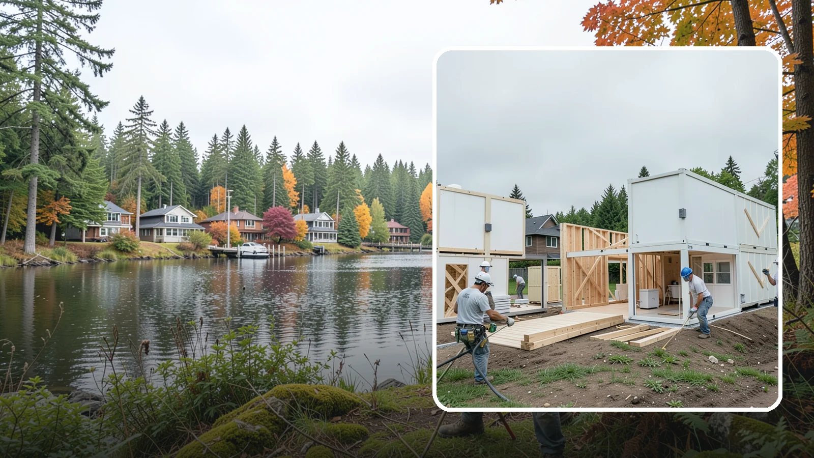 Tiny Home Construction in La Conner, Skagit County, WA - Tiny home construction that delivers a compact, efficient, fully functional dwelling on your Western Washington property.