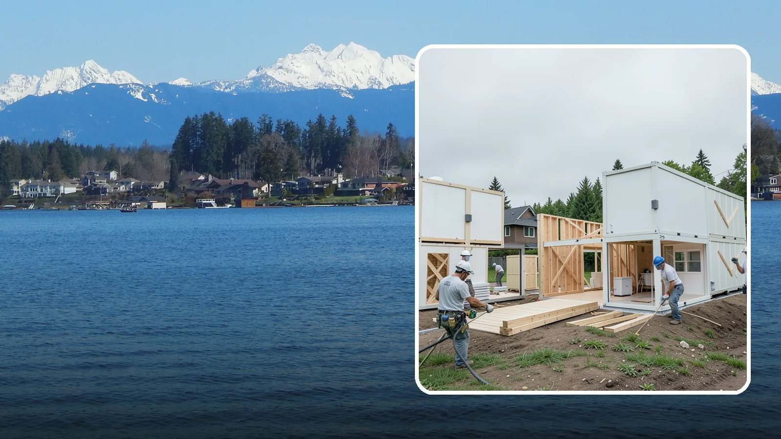 Tiny Home Construction in Lake Stevens, Snohomish County, WA - Tiny home construction that delivers a compact, efficient, fully functional dwelling on your Western Washington property.
