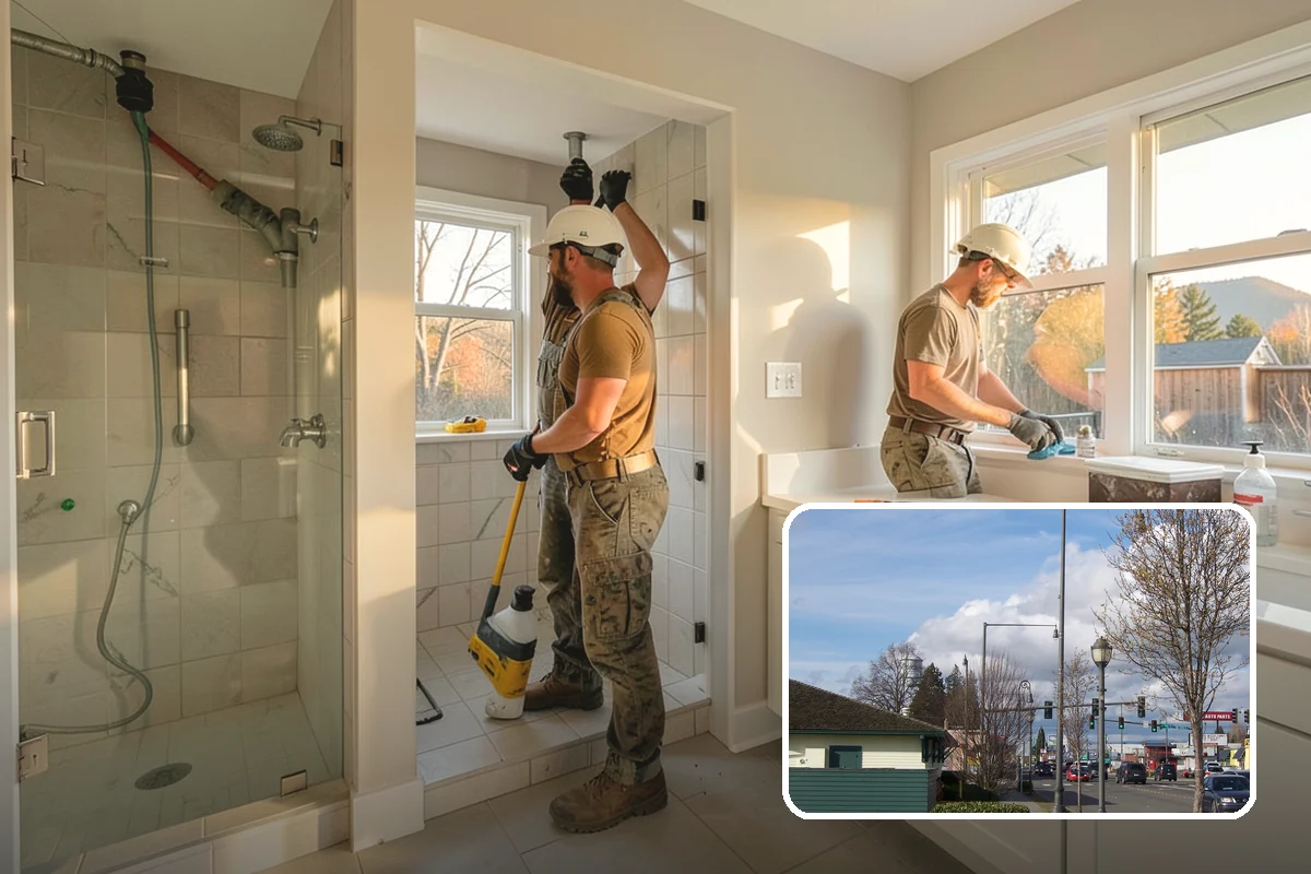 Tiny Home Construction in Marysville, Snohomish County, WA - A complete home in a compact footprint