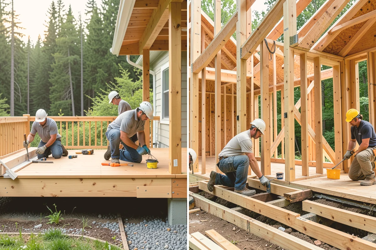 Tiny Home Construction in Mount Vernon, Skagit County, WA - We plan a layout that maximizes compact space