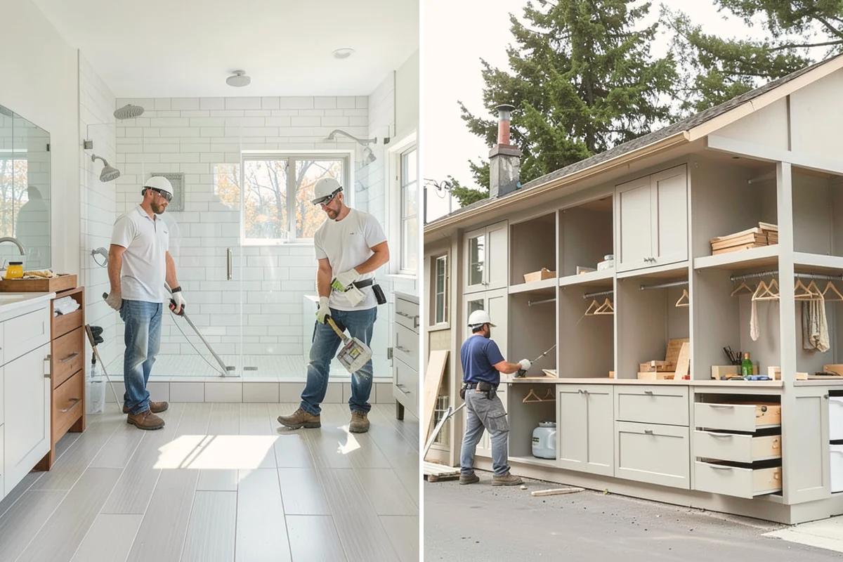 Tiny Home Construction in Newcastle, King County, WA - We plan a layout that maximizes compact space