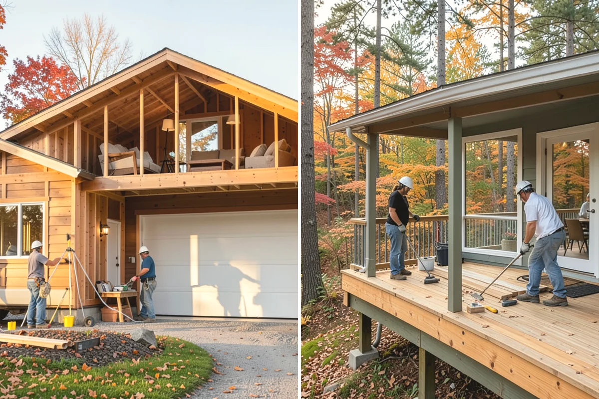 Tiny Home Construction in North Bend, King County, WA - We plan a layout that maximizes compact space