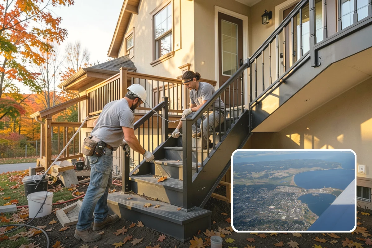 Tiny Home Construction in Oak Harbor, Island County, WA - A complete home in a compact footprint