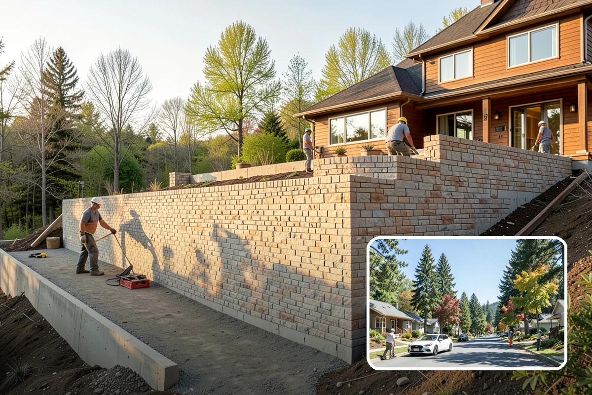 Tiny Home Construction in Orting, Pierce County, WA - A complete home in a compact footprint