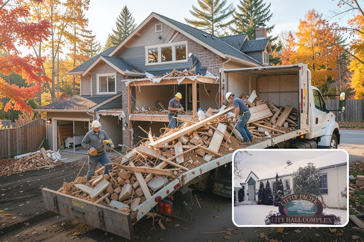 Tiny Home Construction in Pacific, King County, WA - A complete home in a compact footprint