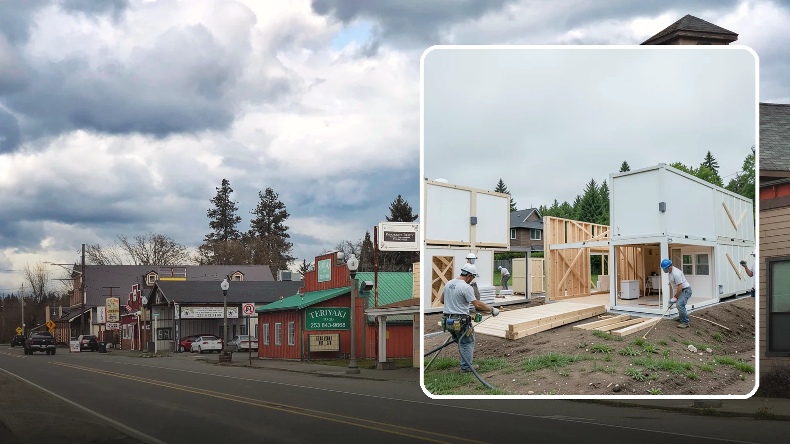 Tiny Home Construction in Roy, Pierce County, WA - Tiny home construction that delivers a compact, efficient, fully functional dwelling on your Western Washington property.