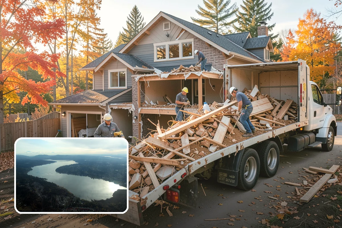 Tiny Home Construction in Sammamish, King County, WA - A complete home in a compact footprint