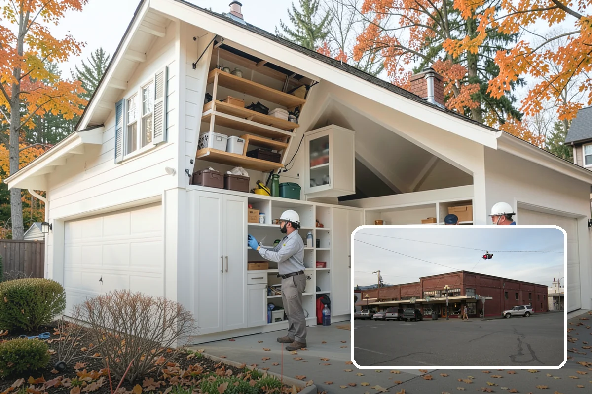 Tiny Home Construction in Sedro-Woolley, Skagit County, WA - A complete home in a compact footprint