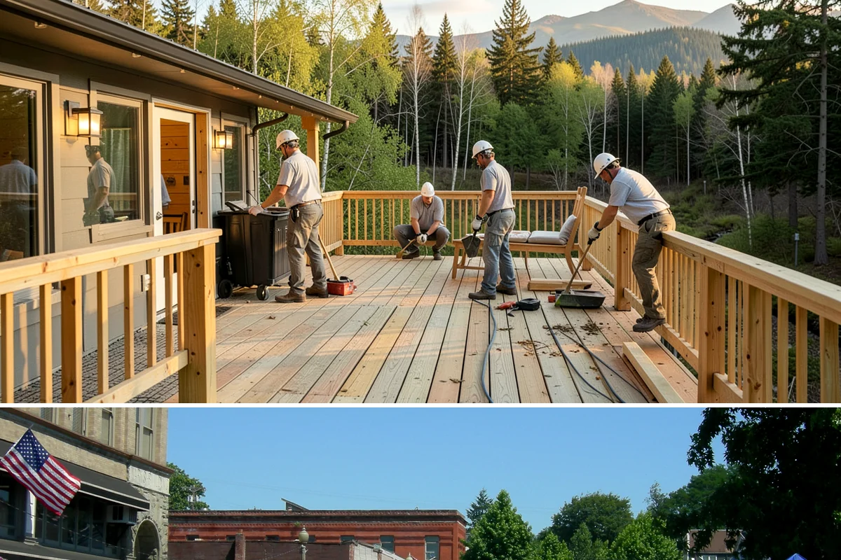 Tiny Home Construction in Snohomish, Snohomish County, WA - Tiny home exterior construction is best completed in the drier months to keep the compact structure protected while it goes up.