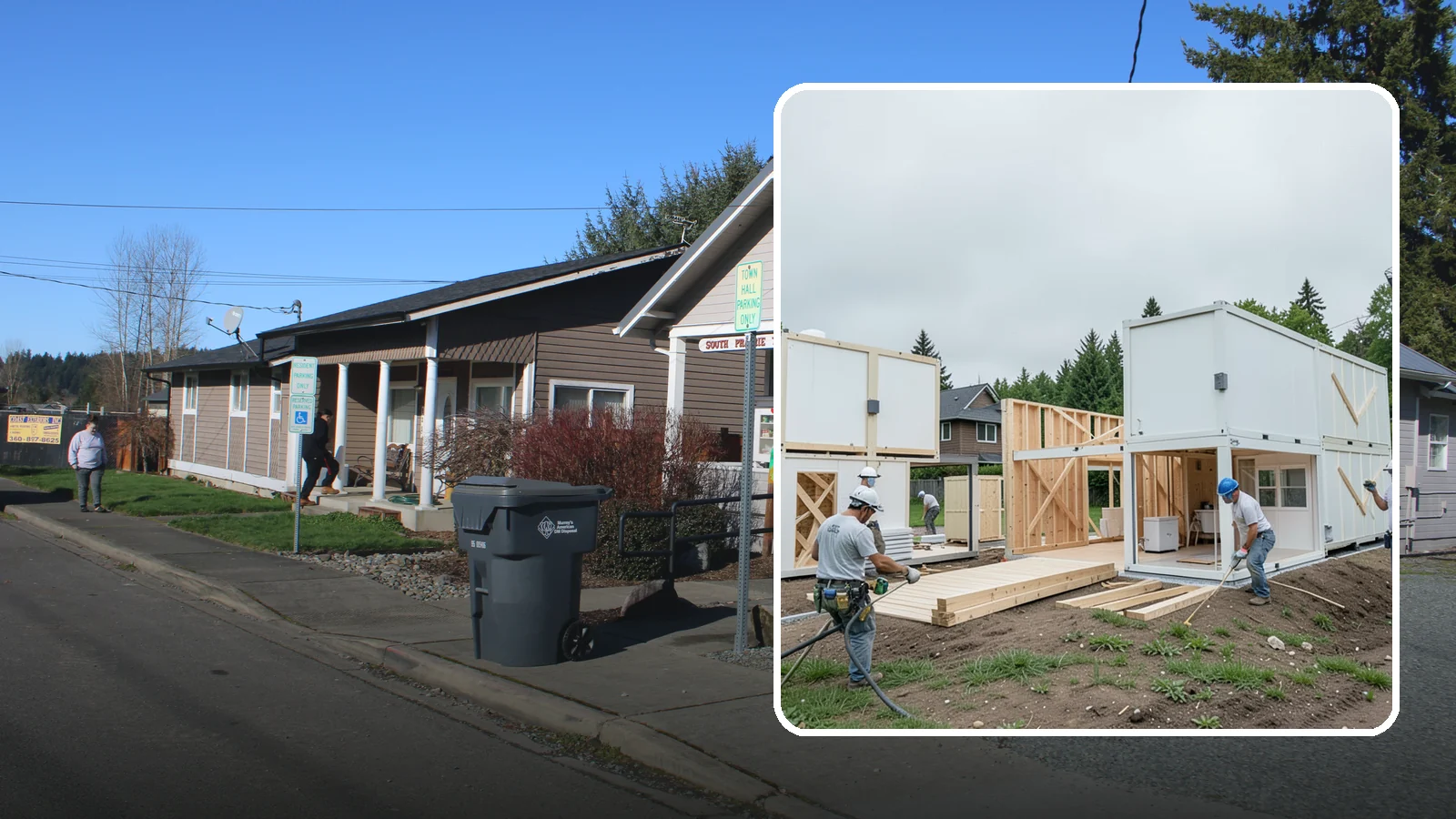 Tiny Home Construction in South Prairie, Pierce County, WA - Tiny home construction that delivers a compact, efficient, fully functional dwelling on your Western Washington property.