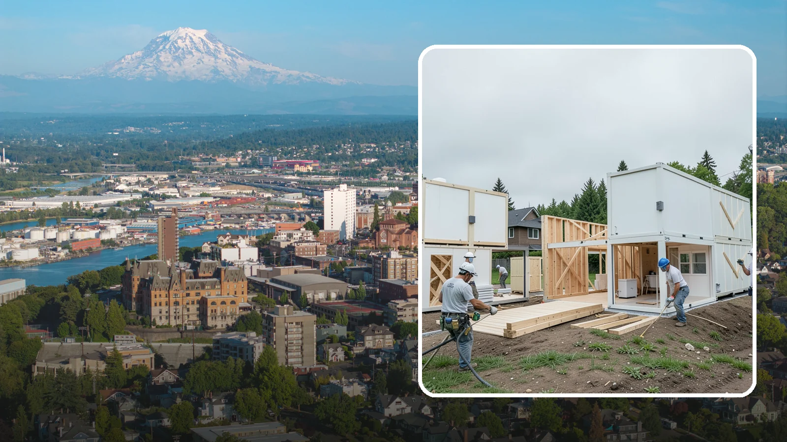 Tiny Home Construction in Tacoma, Pierce County, WA - Tiny home construction that delivers a compact, efficient, fully functional dwelling on your Western Washington property.