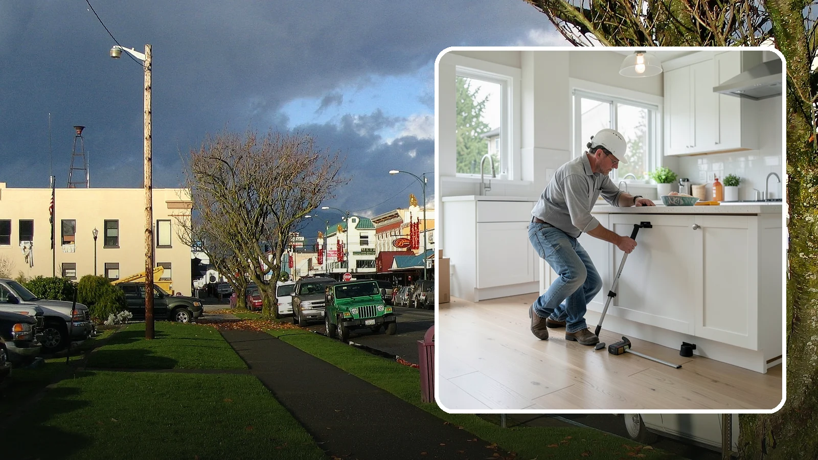 Toe Kick Installation in Arlington, Snohomish County, WA - Installing or replacing the recessed toe-kick panels at the base of cabinets for a clean, finished look.