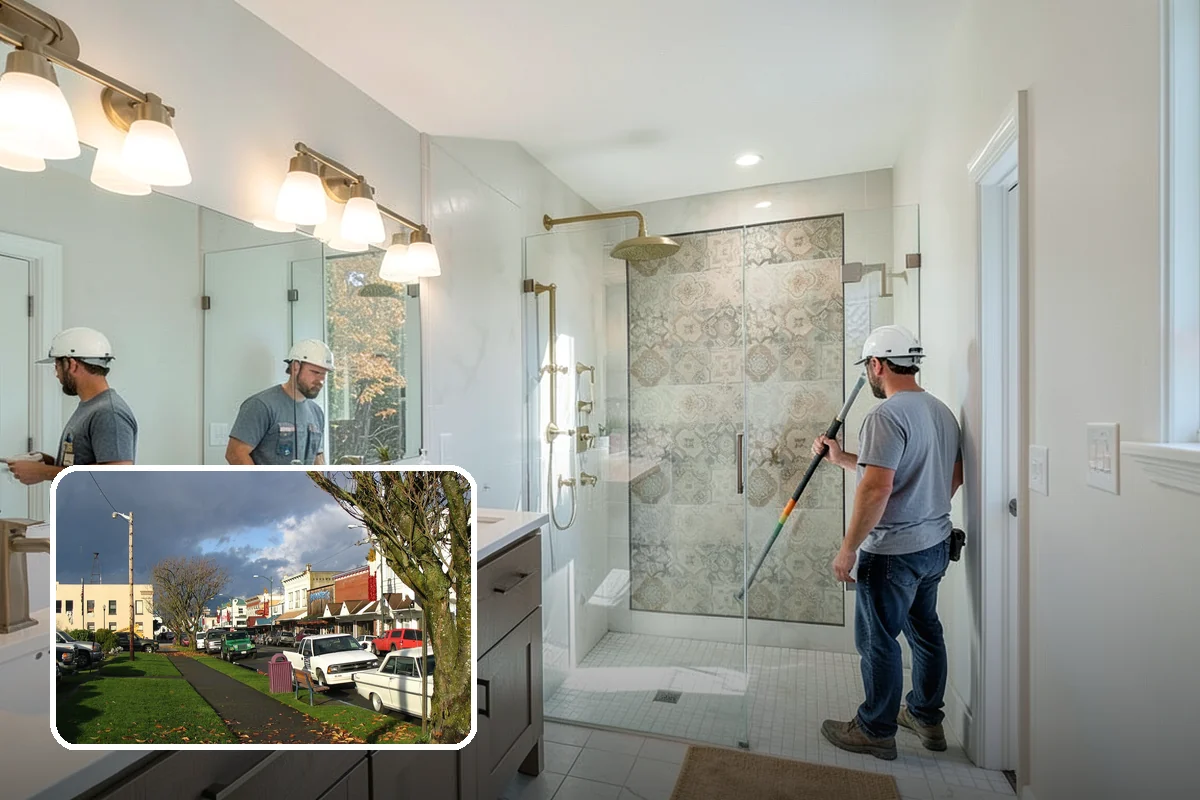 Toe Kick Installation in Arlington, Snohomish County, WA - Clean, finished appearance at the cabinet base