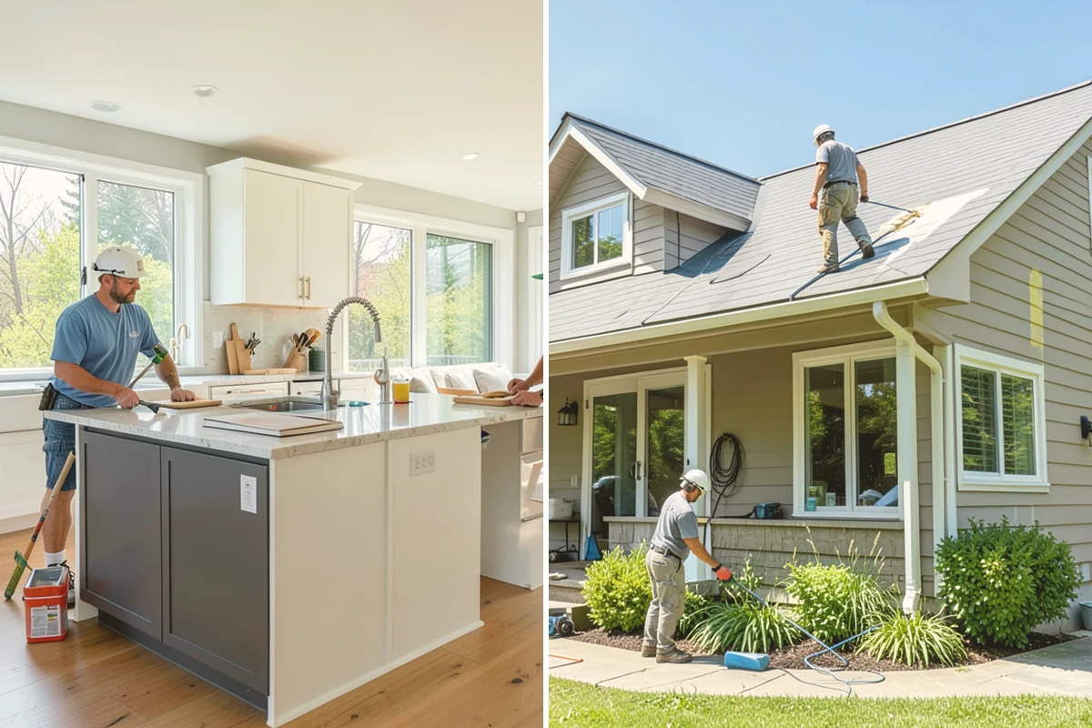 Toe Kick Installation in Bothell, King County, WA - Measure the base cabinet recess