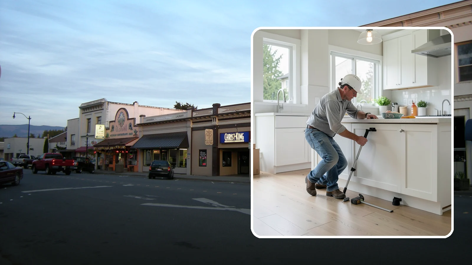 Toe Kick Installation in Burlington, Skagit County, WA - Installing or replacing the recessed toe-kick panels at the base of cabinets for a clean, finished look.