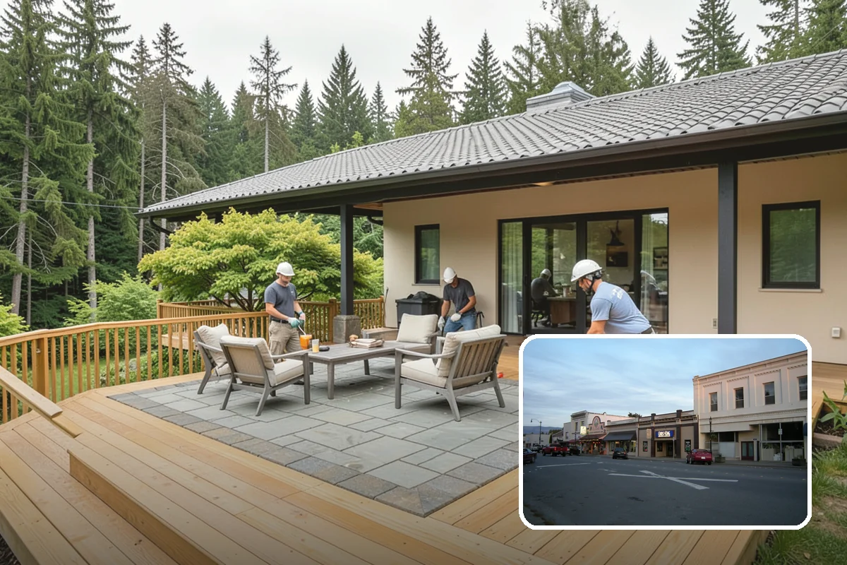 Toe Kick Installation in Burlington, Skagit County, WA - Clean, finished appearance at the cabinet base