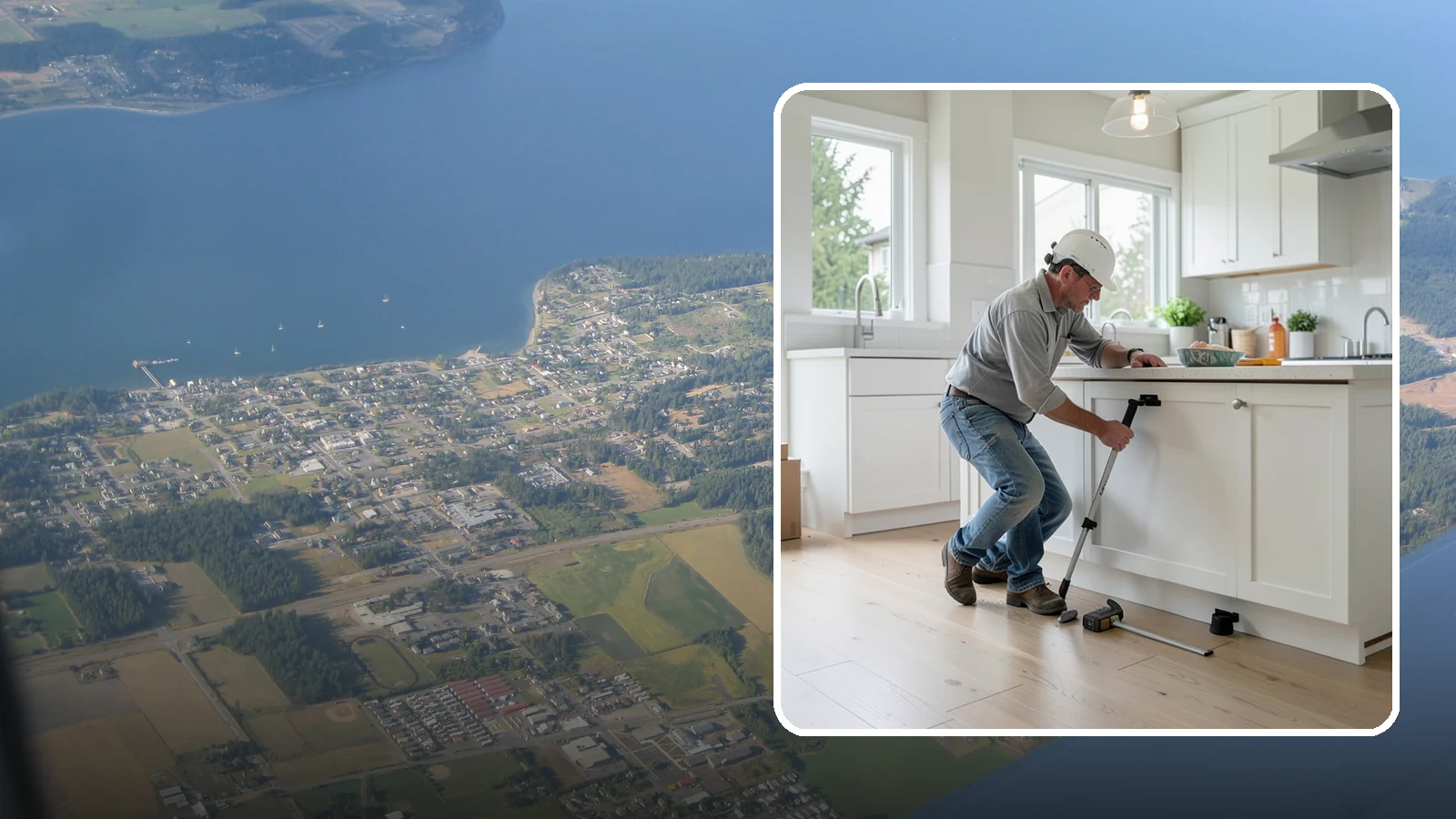 Toe Kick Installation in Coupeville, Island County, WA - Installing or replacing the recessed toe-kick panels at the base of cabinets for a clean, finished look.