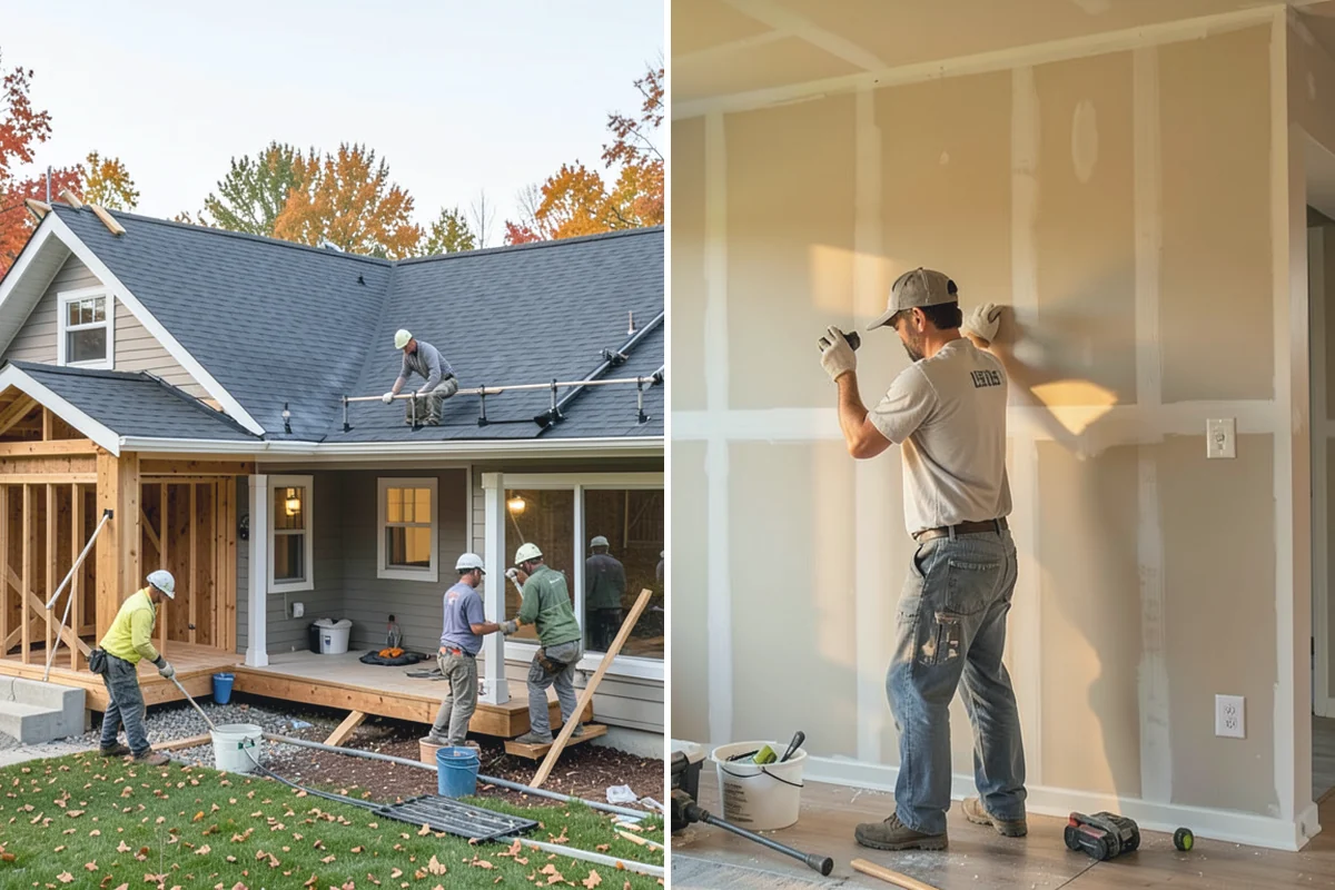Toe Kick Installation in Darrington, Snohomish County, WA - Measure the base cabinet recess