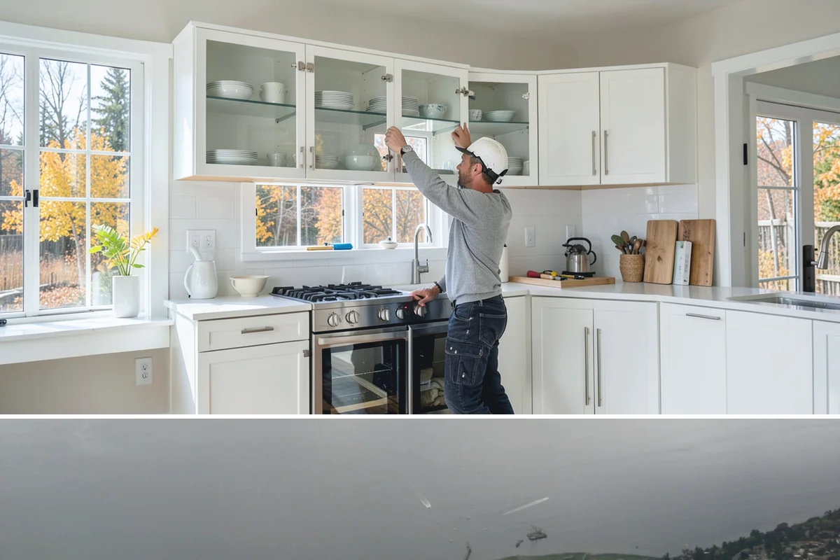 Toe Kick Installation in Des Moines, King County, WA - Toe-kick work happens near the end of a cabinet install and carries no seasonal restrictions.