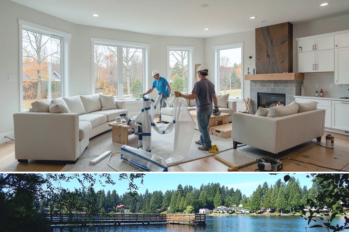 Toe Kick Installation in Federal Way, King County, WA - Toe-kick work happens near the end of a cabinet install and carries no seasonal restrictions.