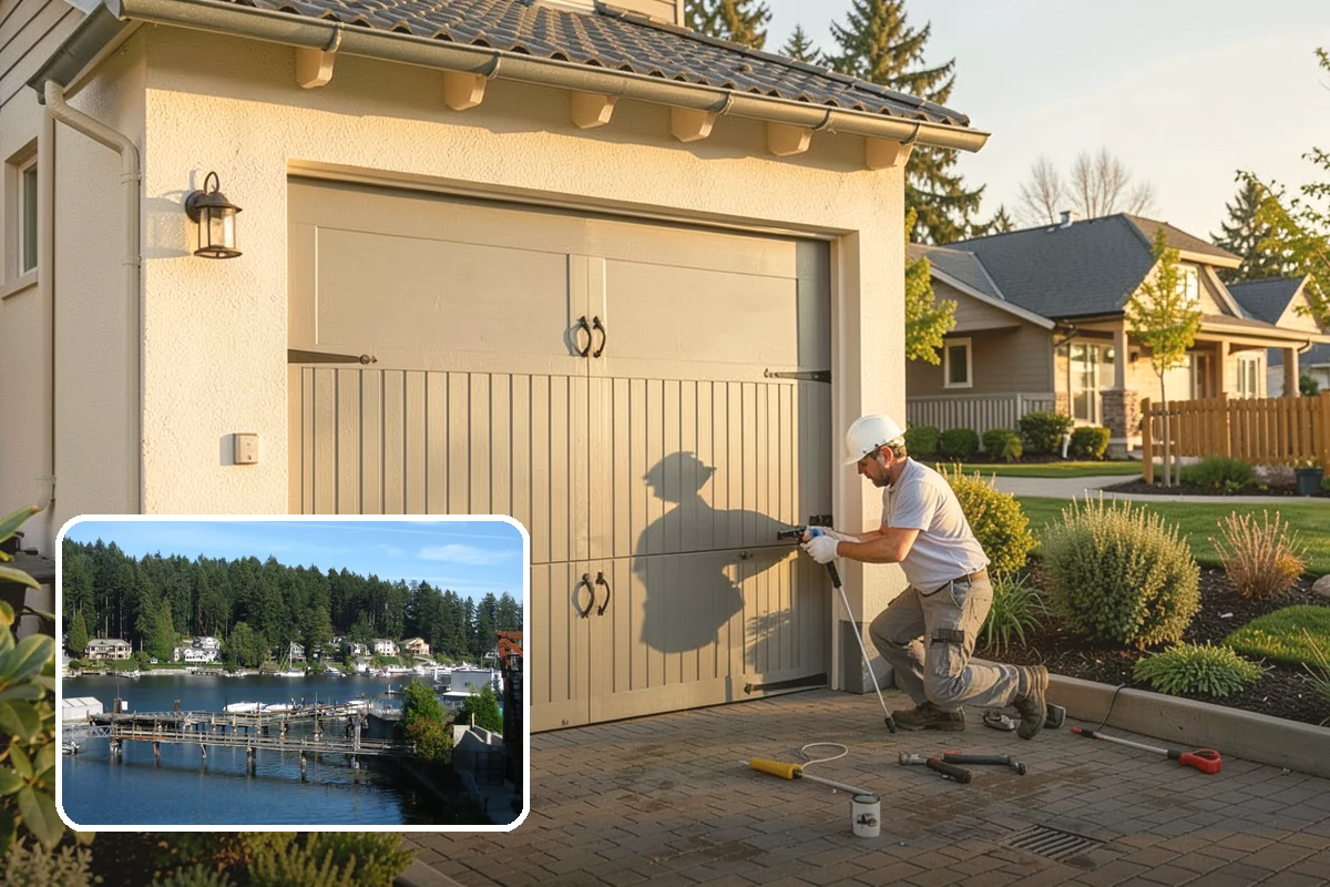 Toe Kick Installation in Gig Harbor, Pierce County, WA - Clean, finished appearance at the cabinet base