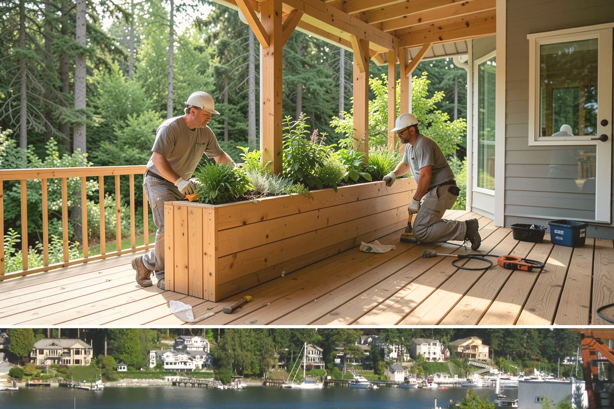 Toe Kick Installation in Gig Harbor, Pierce County, WA - Toe-kick work happens near the end of a cabinet install and carries no seasonal restrictions.