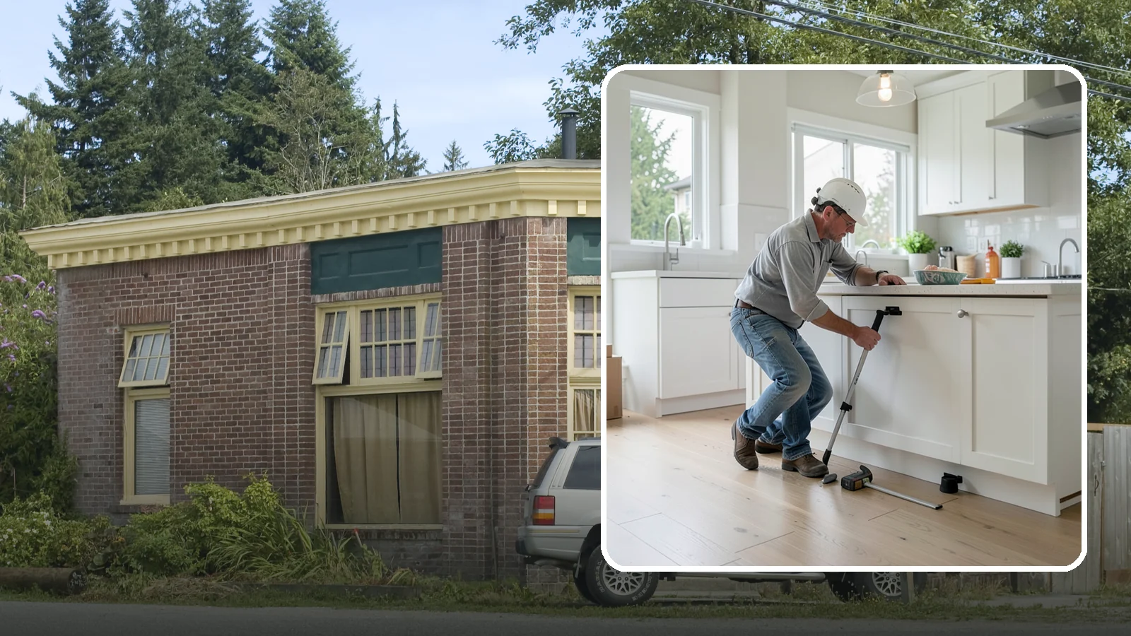 Toe Kick Installation in Hamilton, Skagit County, WA - Installing or replacing the recessed toe-kick panels at the base of cabinets for a clean, finished look.
