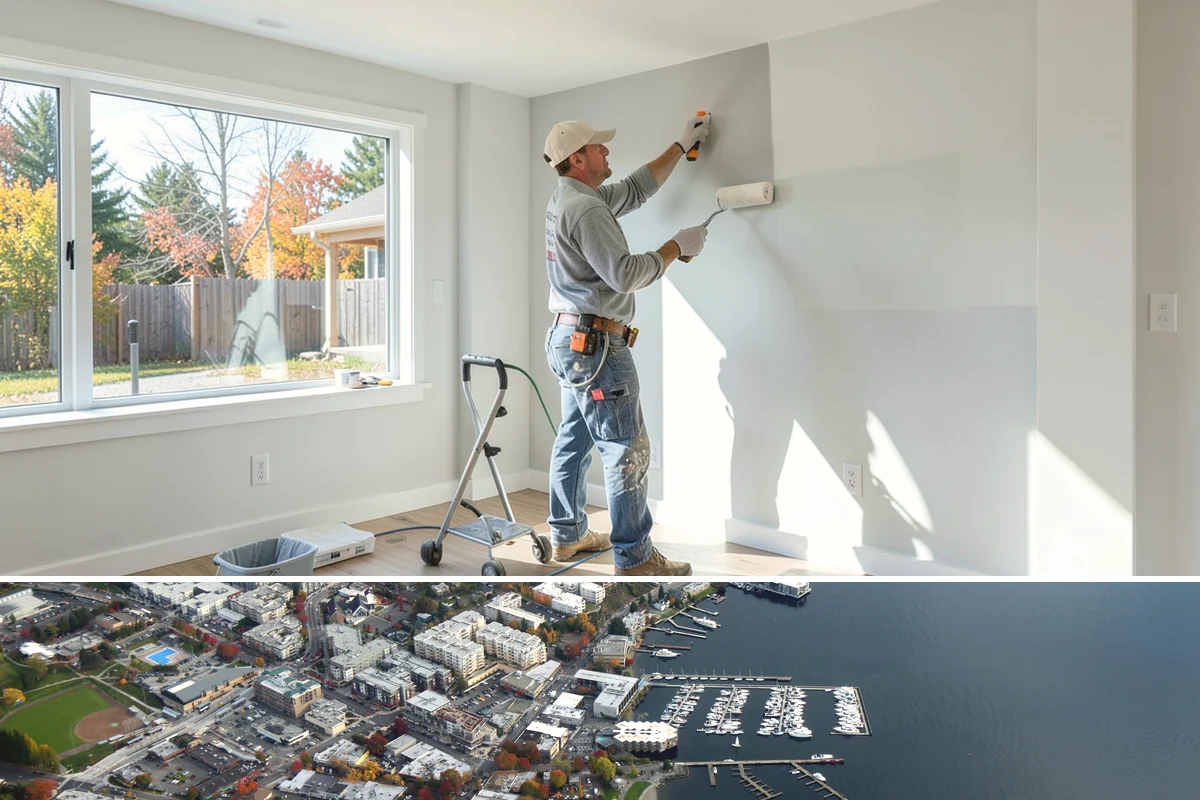 Toe Kick Installation in Kirkland, King County, WA - Toe-kick work happens near the end of a cabinet install and carries no seasonal restrictions.