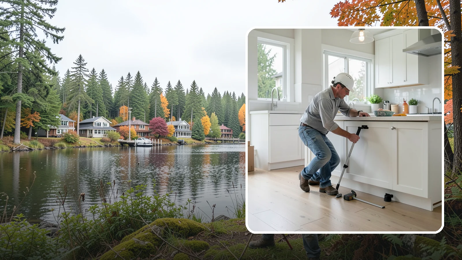 Toe Kick Installation in La Conner, Skagit County, WA - Installing or replacing the recessed toe-kick panels at the base of cabinets for a clean, finished look.
