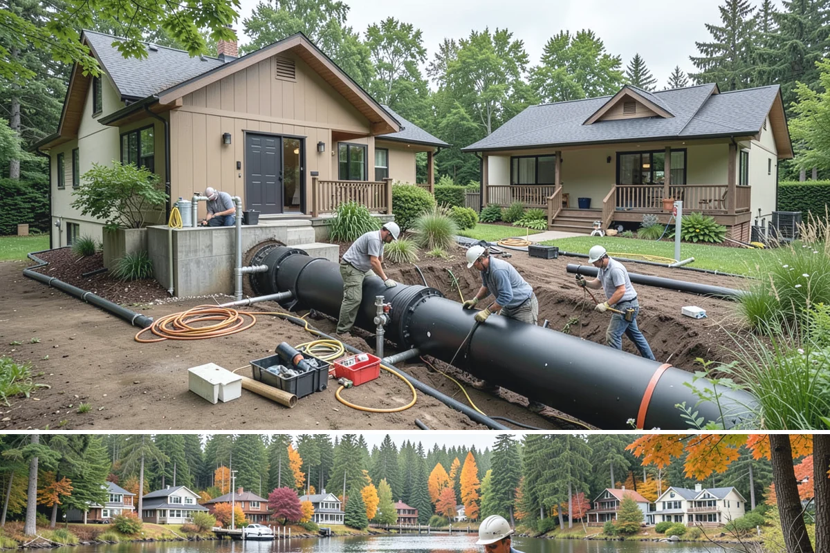 Toe Kick Installation in La Conner, Skagit County, WA - Toe-kick work happens near the end of a cabinet install and carries no seasonal restrictions.