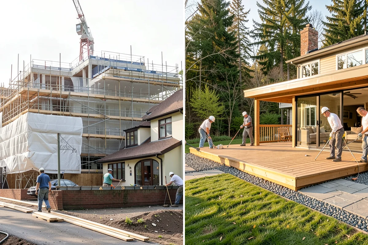 Toe Kick Installation in Lake Forest Park, King County, WA - Measure the base cabinet recess
