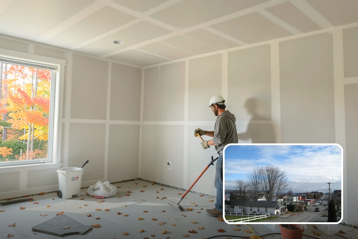 Toe Kick Installation in Langley, Island County, WA - Clean, finished appearance at the cabinet base