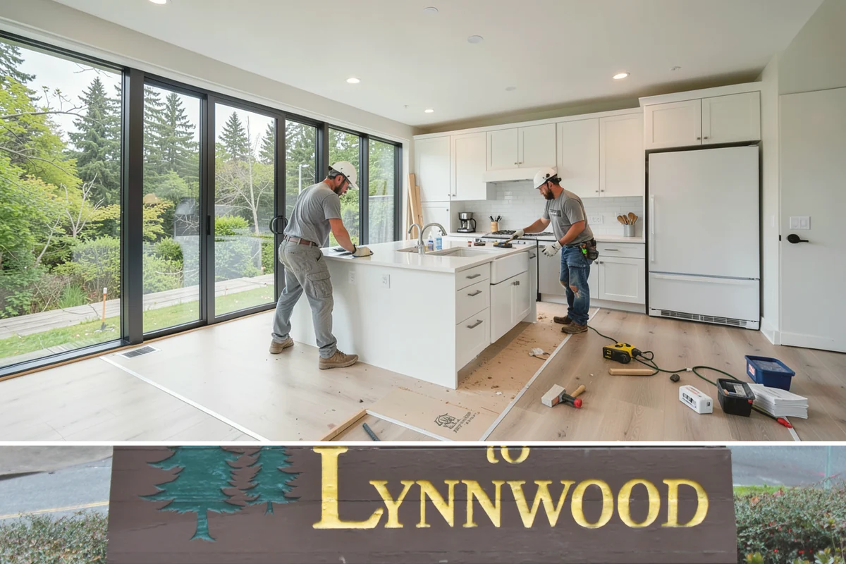Toe Kick Installation in Lynnwood, Snohomish County, WA - Toe-kick work happens near the end of a cabinet install and carries no seasonal restrictions.