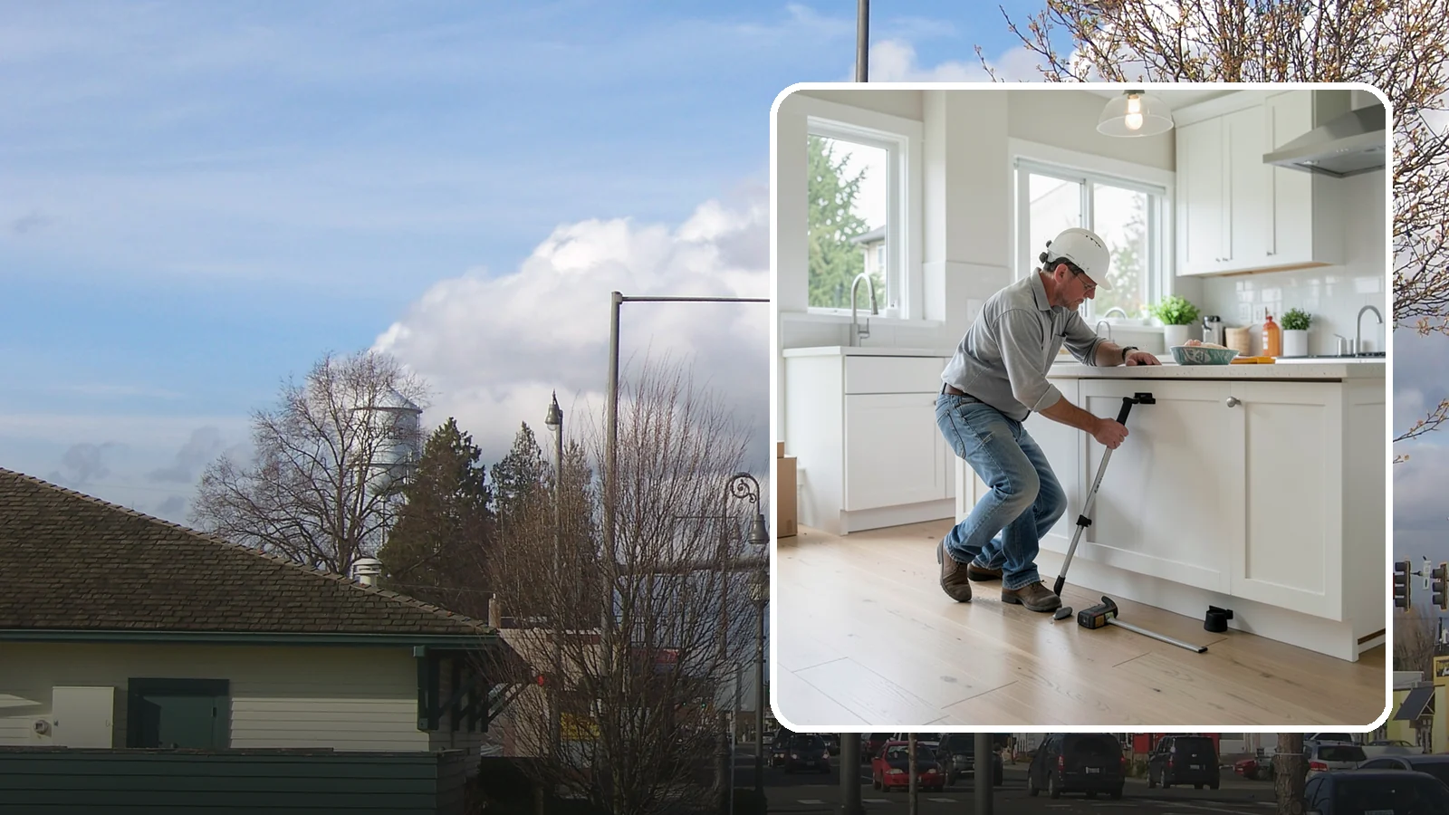 Toe Kick Installation in Marysville, Snohomish County, WA - Installing or replacing the recessed toe-kick panels at the base of cabinets for a clean, finished look.