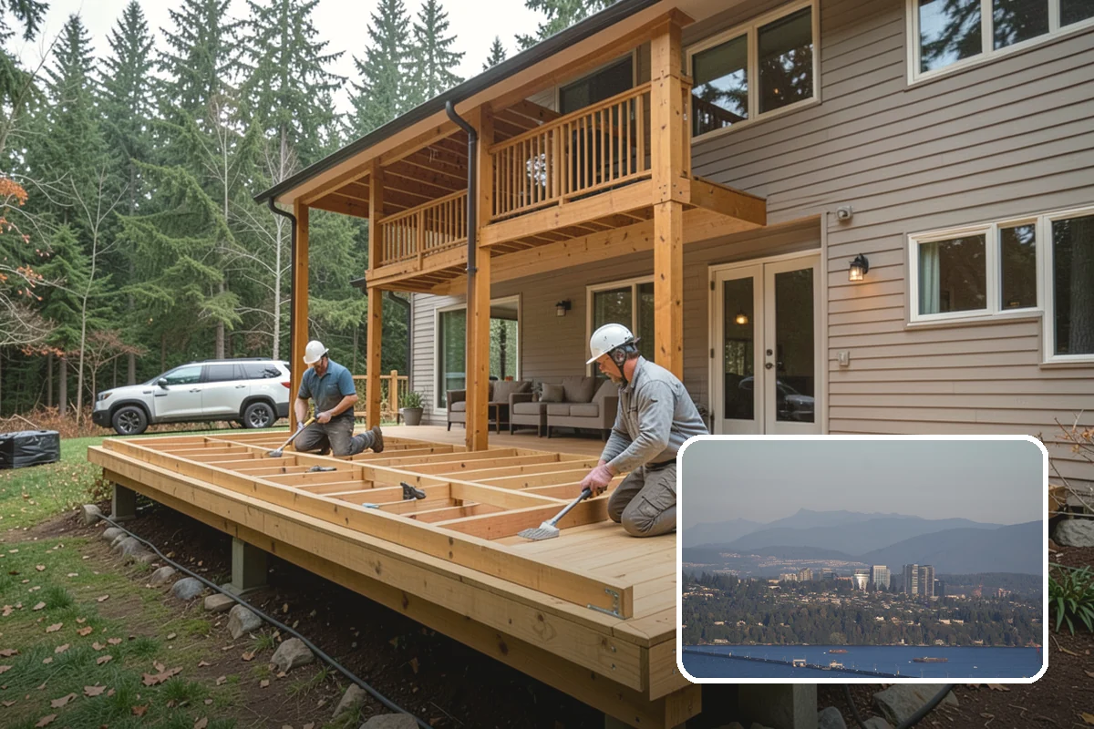 Toe Kick Installation in Medina, King County, WA - Clean, finished appearance at the cabinet base