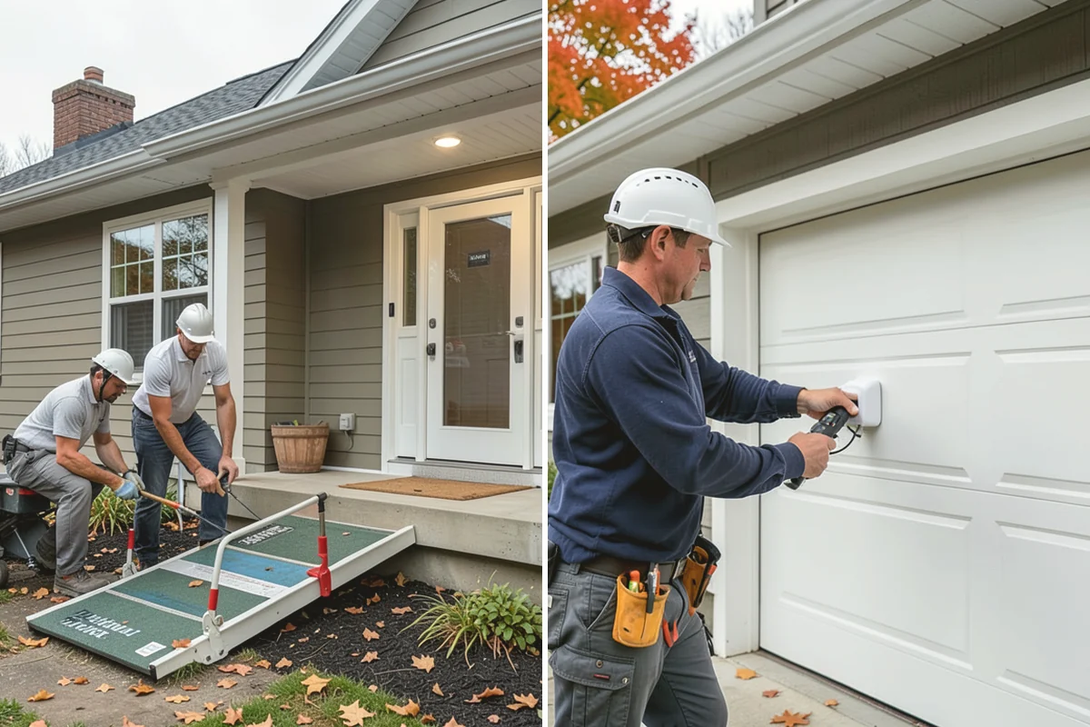 Toe Kick Installation in Mill Creek, Snohomish County, WA - Measure the base cabinet recess