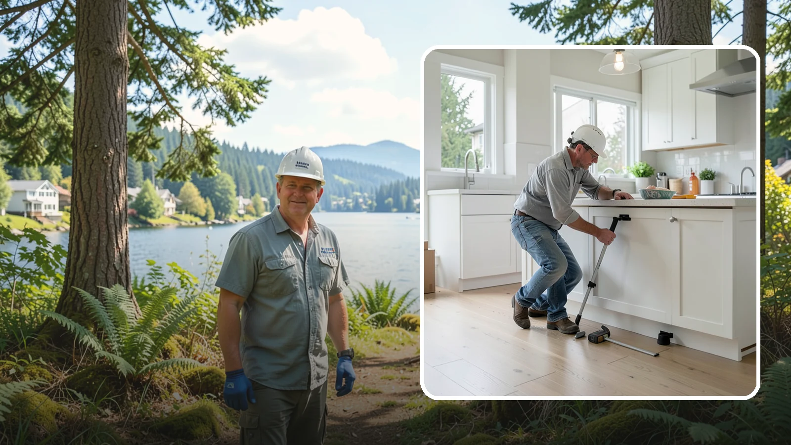 Toe Kick Installation in Milton, King County, WA - Installing or replacing the recessed toe-kick panels at the base of cabinets for a clean, finished look.