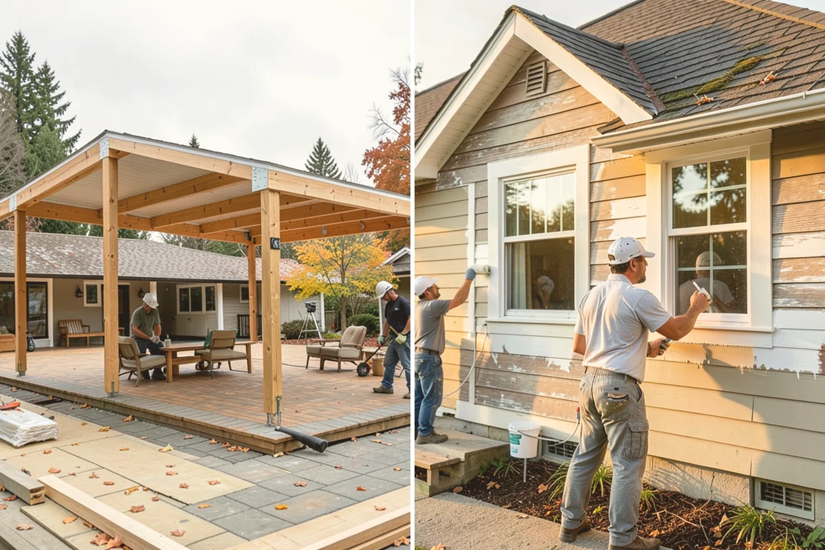 Toe Kick Installation in Milton, King County, WA - Measure the base cabinet recess