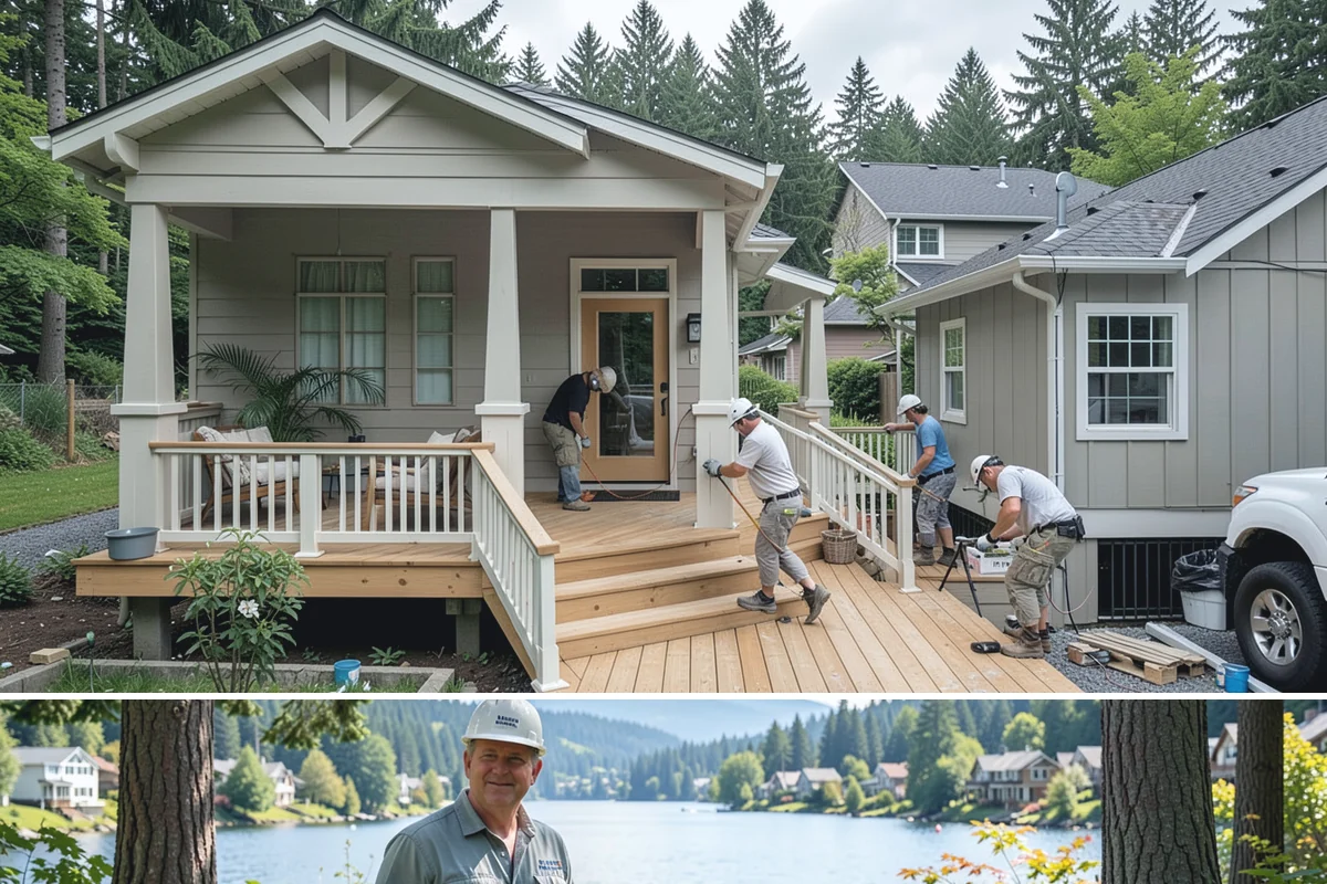 Toe Kick Installation in Milton, King County, WA - Toe-kick work happens near the end of a cabinet install and carries no seasonal restrictions.