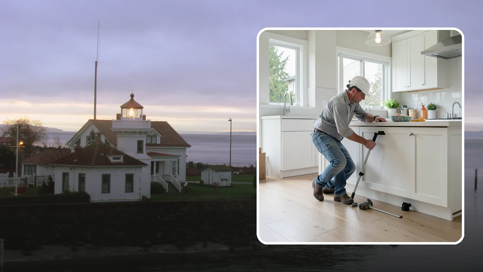 Toe Kick Installation in Mukilteo, Snohomish County, WA - Installing or replacing the recessed toe-kick panels at the base of cabinets for a clean, finished look.