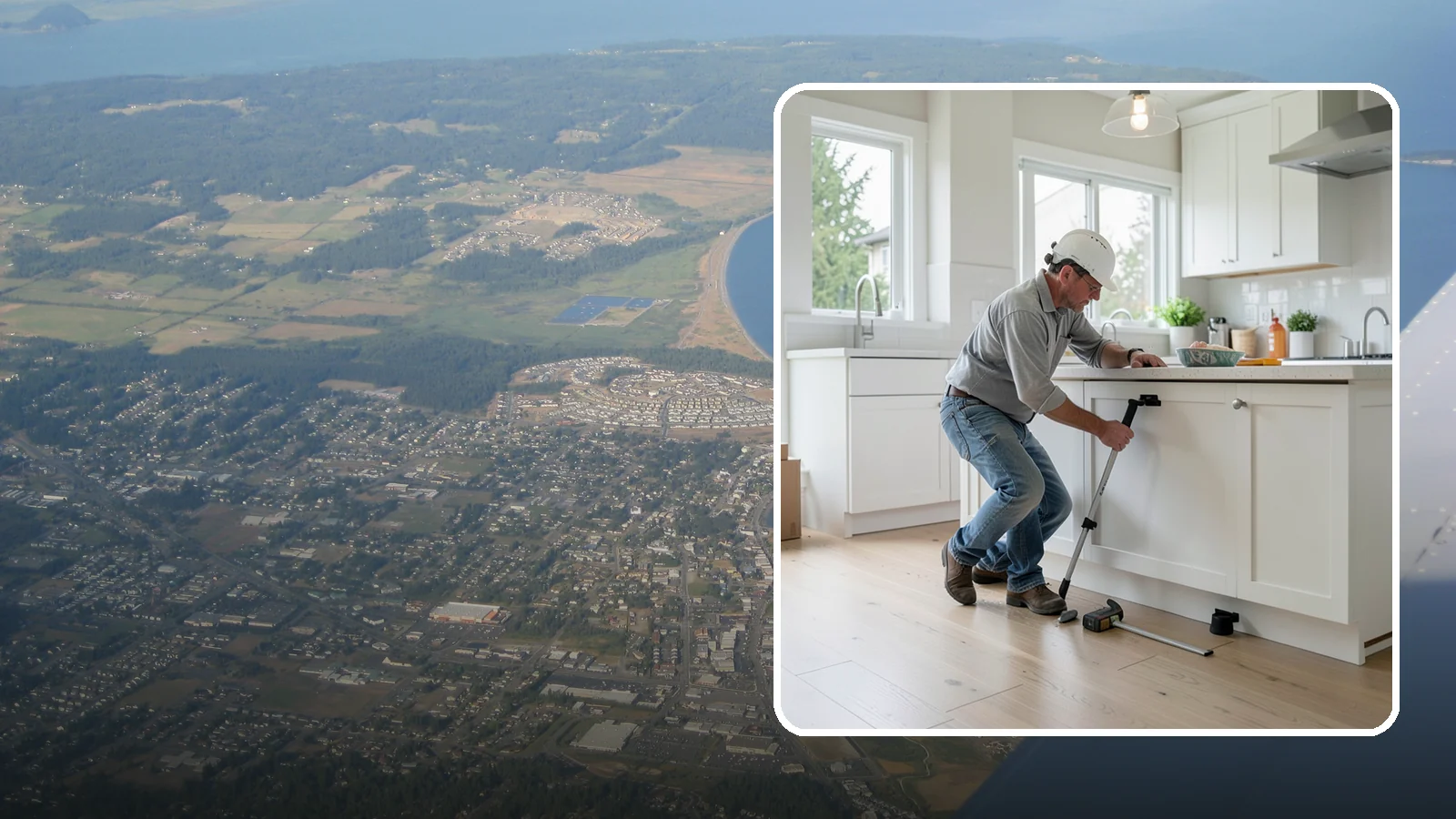 Toe Kick Installation in Oak Harbor, Island County, WA - Installing or replacing the recessed toe-kick panels at the base of cabinets for a clean, finished look.
