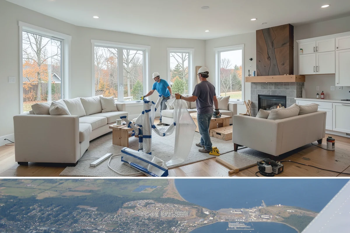 Toe Kick Installation in Oak Harbor, Island County, WA - Toe-kick work happens near the end of a cabinet install and carries no seasonal restrictions.
