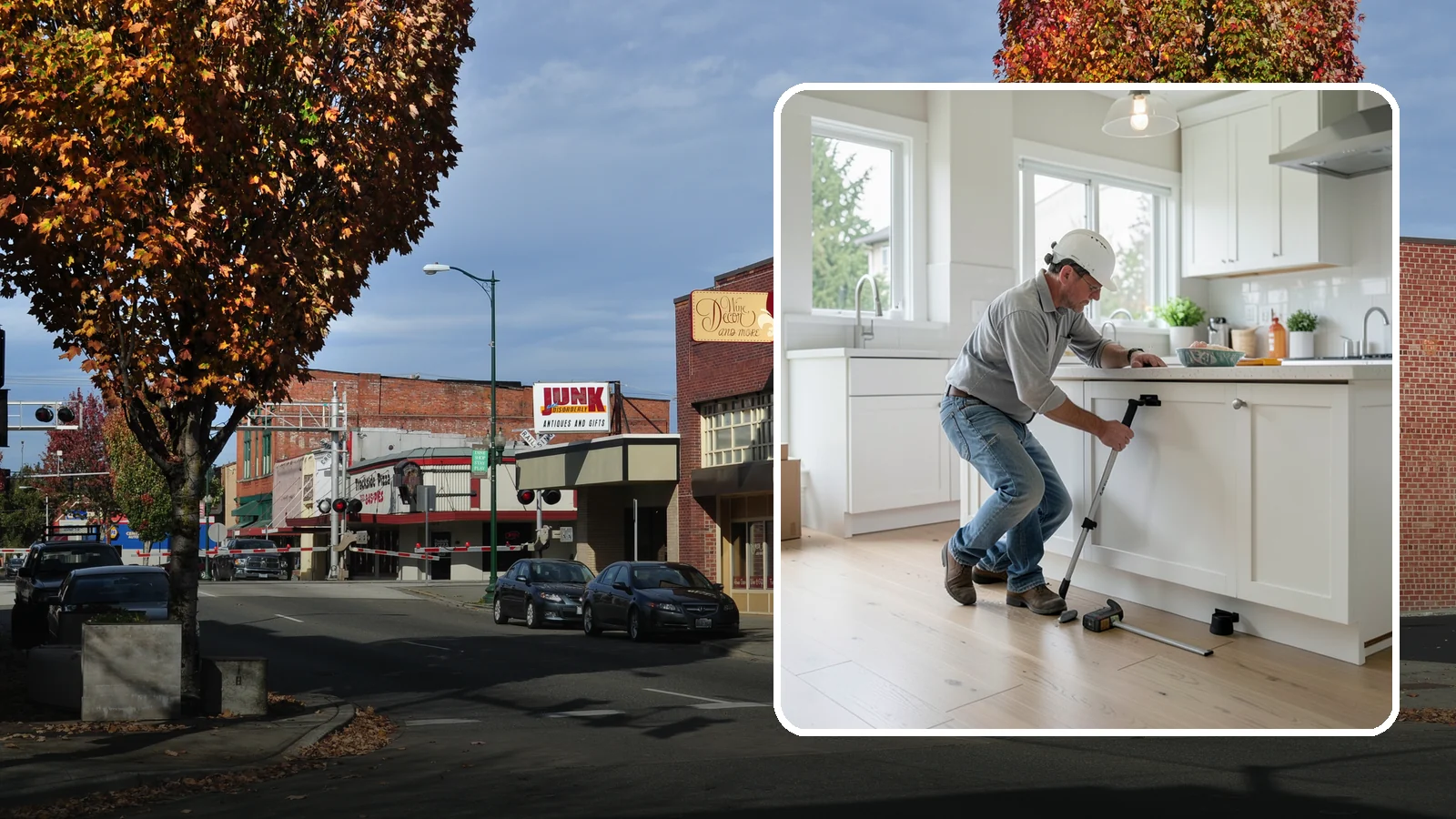 Toe Kick Installation in Puyallup, Pierce County, WA - Installing or replacing the recessed toe-kick panels at the base of cabinets for a clean, finished look.
