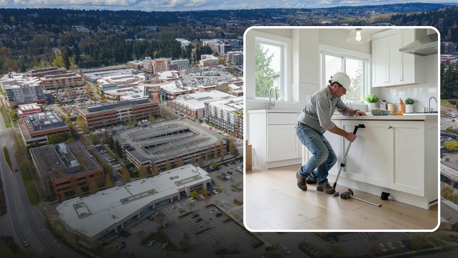 Toe Kick Installation in Redmond, King County, WA - Installing or replacing the recessed toe-kick panels at the base of cabinets for a clean, finished look.
