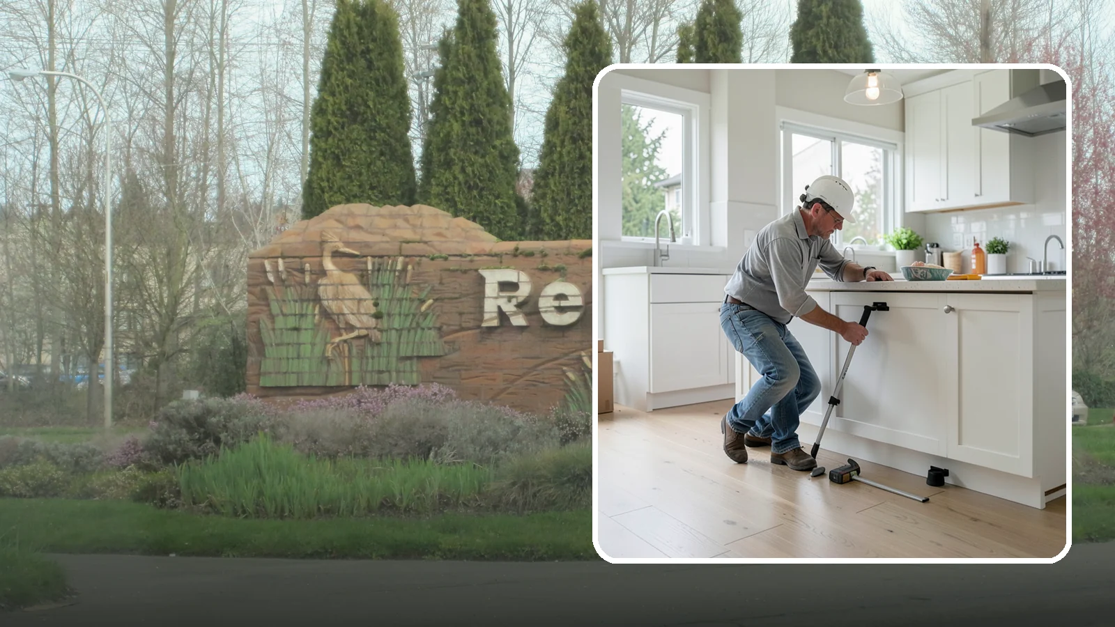 Toe Kick Installation in Renton, King County, WA - Installing or replacing the recessed toe-kick panels at the base of cabinets for a clean, finished look.